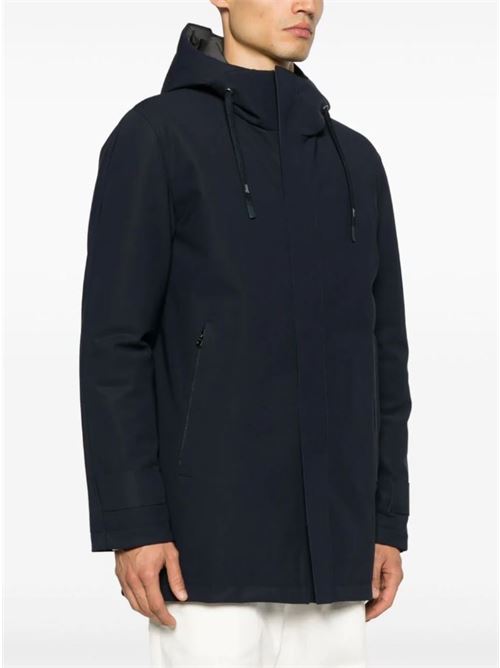 Blue coat with hood Herno | PI001036U 12217S.9280